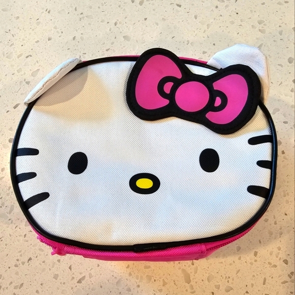 Hello Kitty Sanrio Canvas Insulated Lunch Bag - Picture 1 of 5